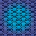 Honeycomb seamless pattern. Vector illustration Royalty Free Stock Photo