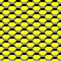 Honeycomb seamless pattern, vector illustration Royalty Free Stock Photo