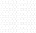Honeycomb seamless pattern, vector illustration Royalty Free Stock Photo