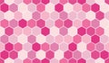 Honeycomb vector pattern for design textiles and backgrounds