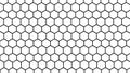 Honeycomb white background, Hexagon texture, 3d white paper background, abstract shape,space for text, objects, vector Royalty Free Stock Photo