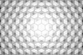 Honeycombs. Background abstract minimalistic metalic