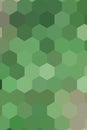 Honeycombs pattern. Multi-colored rectangular pixel background. The texture consisting of multi-colored hexagons