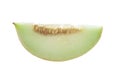 Honeydew Melon Slice Royalty Free Stock Photo