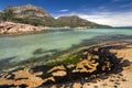 Honeymoon bay, Freycinet National Park, Tasmania, Australia Royalty Free Stock Photo