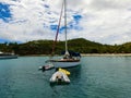 Honeymoon Beach on St. Thomas, USVI Royalty Free Stock Photo