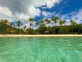 Honeymoon Beach on St. Thomas, USVI Royalty Free Stock Photo