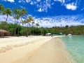 Honeymoon Beach on St. Thomas, USVI Royalty Free Stock Photo