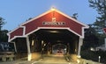 Honeymoon Covered Bridge in Jackson, New Hampshire