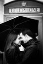 Honeymooners in London Royalty Free Stock Photo