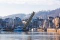 Honfleur harbour in Normandy, France Royalty Free Stock Photo