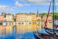 Honfleur Vieux Port Old Harbor Royalty Free Stock Photo