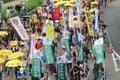 Hong Kong activists march ahead of vote on electoral package