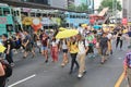 Crowd, festival, event, pride, parade, pedestrian, public, street, block, party, recreation, carnival