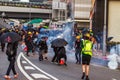Hong Kong anti extradition bill protests Royalty Free Stock Photo