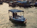 Hong Kong Ap Lei Chau Aberdeen Coastline Harbor City Ships Parking Space Cityscape Fishing Boats Village Floating Dock Terminal Royalty Free Stock Photo