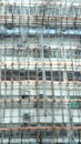 Hong Kong apartment bamboo scaffold safty renovate struction site