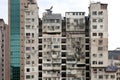 Hong Kong Apartment Block Royalty Free Stock Photo