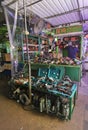 Hong Kong Apliu Street Power Tools Equipment Colorful Electronic Hardware Street Hawkers Stall Handyman Engineers Booth