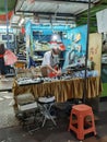 Hong Kong Apliu Street Power Tools Equipment Colorful Electronic Hardware Street Hawkers Stall Handyman Engineers Booth