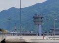 Hong Kong Aviation Observatory Tower Airplanes Air Traffic Control Terminal Aeroplanes Cargo Freight Transportation Flights Deck