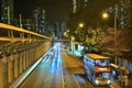 Hong Kong bus stop infrastructure trail Royalty Free Stock Photo