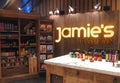 Hong Kong Causeway Bay Jamie Oliver`s Restaurant Jamie`s Italian Cuisine Indoor Stylish Interior Design Cafe Ambience Environment Royalty Free Stock Photo