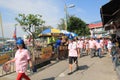 Fair, crowd, recreation, tourism, vehicle, city, boardwalk, festival, pedestrian, street, leisure