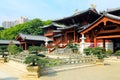 Hong kong : chi lin buddhist nunnery Royalty Free Stock Photo