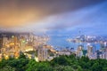 Hong Kong, China City Skyline