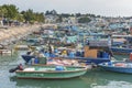 Crowded fishing harbor in Cheung Chau, Cheung Chau is an outlying island in Hong Kong which