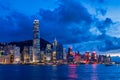 HONG KONG, CHINA - July 4, 2014: Hong Kong never goes to sleep, Hong Kong on July 4, 2014 Royalty Free Stock Photo