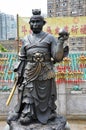 Hong Kong, China - June 25, 2014: Chinese Zodiac Bronze Monkey S