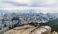 Hong Kong China Lion Rock Panorama Royalty Free Stock Photo