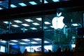 Hong Kong, China - May, 2019: Apple Store in Causeway Bay area. Apple Inc. is an American multinational technology company