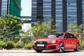 Audi RS4 2018 Test Drive Day Royalty Free Stock Photo