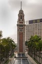 Former Kowloon-Canton Railway Clock Tower, Hong Kong, China Royalty Free Stock Photo