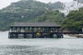 Blake Pier At Stanley. A public pier with a Classic Edwardian Style Iron Steel Roof in Hong Kong