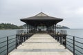 Blake Pier At Stanley. A public pier with a Classic Edwardian Style Iron Steel Roof in Stanley, Hong Kong