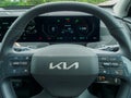 KIA EV5 Interior Sept 15 2025 in Hong Kong Royalty Free Stock Photo