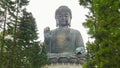 HONG KONG, CHINA- SEPTEMBER, 30, 2017: afternoon shot of tan tian giant buddha in hong kong Royalty Free Stock Photo