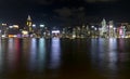 Hong Kong City Night View