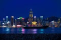 Hong Kong City View Royalty Free Stock Photo