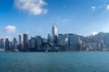 Beautiful cityscape and skyscraper in Hong Kong