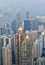 Hong Kong Cityscape Royalty Free Stock Photo