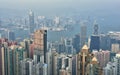 Hong Kong Cityscape Royalty Free Stock Photo