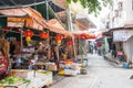 Tai O Fishing village. a famous historic site in Lantau Island, Hong Kong. Royalty Free Stock Photo