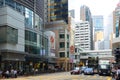 Hong Kong Des Voeux Road Central Royalty Free Stock Photo