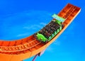 Hong kong disney land rc racer roller coaster