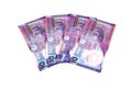 Hong Kong dollar bank note Royalty Free Stock Photo